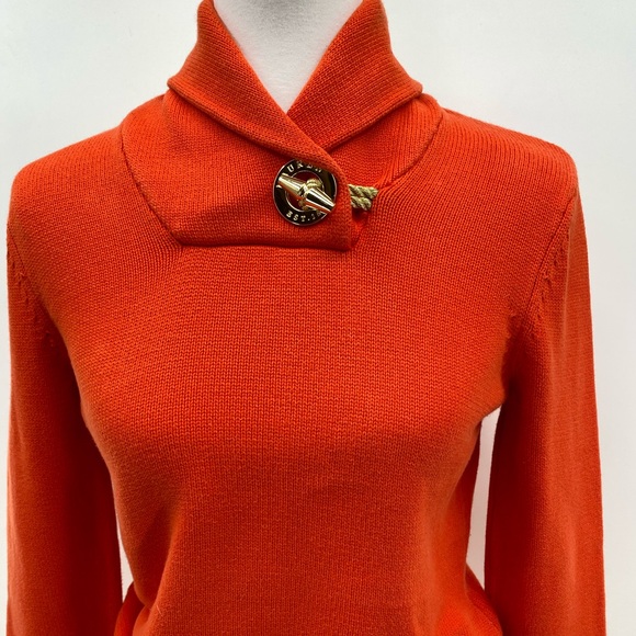 Ralph Lauren Shawl Collar w/Gold Toggle - Picture 2 of 14